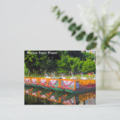 Carte postale Boston Swan Boats (Debout devant)