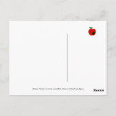 Carte Postale Boston Terrier Standing (Dos)