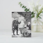 Carte Postale Boswell et le fantôme de Samuel Johnson (Debout devant)