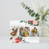 Carte Postale Botanique d'hiver | Photo de vacances (Debout devant)