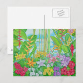 Carte Postale Botanique tropicale (Devant / Derrière)