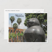 Carte Postale botero (Devant / Derrière)