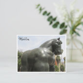 Carte Postale botero (Debout devant)