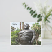 Carte Postale botero torso (Debout devant)