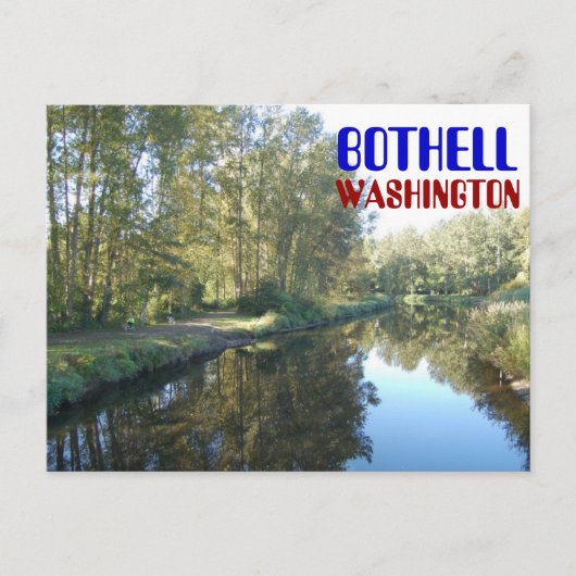 Carte postale Bothell Washington (Devant)