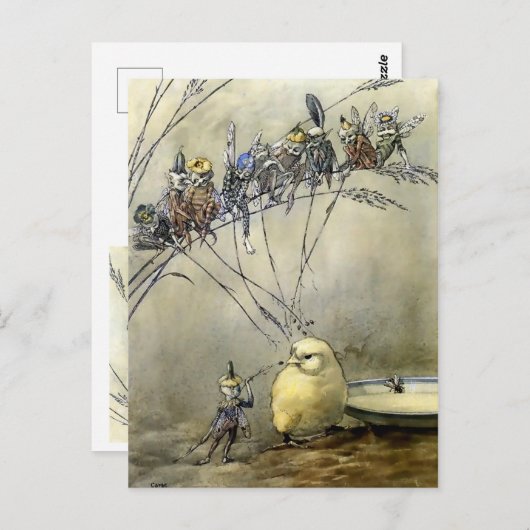 Carte Postale "Bother the Gnat" par A Duncan Carse (Devant / Derrière)