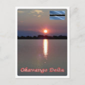 Carte Postale Botswana - Delta de l'Okavango - (Devant)