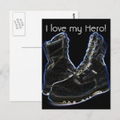 Carte Postale Bottes (Devant / Derrière)