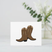 Carte Postale Bottes Cowboy (Debout devant)