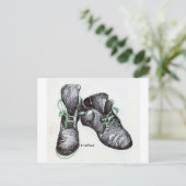 Carte Postale Bottes dansantes (Debout devant)