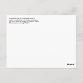 Carte Postale Bottes du Montana (Dos)