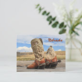 Carte Postale Bottes du Nebraska (Debout devant)