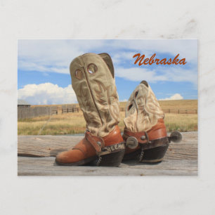 Carte Postale Bottes du Nebraska