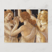 Carte Postale Botticell - Trois Grâces dans Primavera Fine Art (Devant)