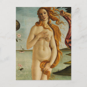 Carte Postale Botticelli La naissance de Vénus