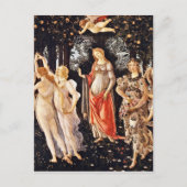 Carte Postale Botticelli - La Primavera Spring (Devant)