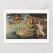 Carte Postale Botticelli, Naissance de Vénus (Devant)