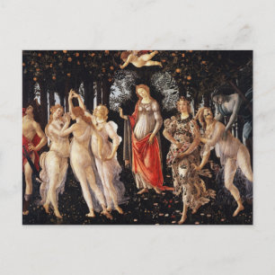 Carte postale Botticelli Primavera