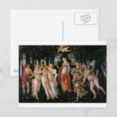 Carte Postale Botticelli-primavera (Devant / Derrière)