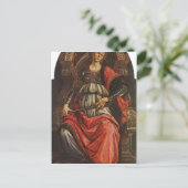 Carte Postale Botticelli, Sandro Fortitudo 1470 Technique Temper (Debout devant)
