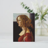 Carte Postale Botticelli, Sandro Portr? t der Simonetta Vespucci (Debout devant)