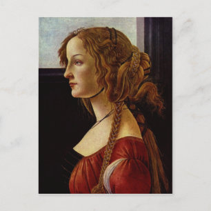 Carte Postale Botticelli, Sandro Portr? t der Simonetta Vespucci