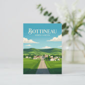 Carte Postale Bottineau États-Unis (Debout devant)