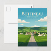 Carte Postale Bottineau États-Unis (Devant / Derrière)