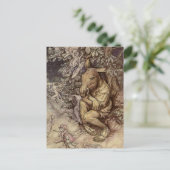 Carte Postale « Bottom et Titania » par Arthur Rackham (Debout devant)