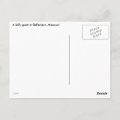 Carte Postale Bouc (Dos)