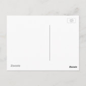 Carte Postale Bouche - Aquarelle rouge mignonne (Dos)