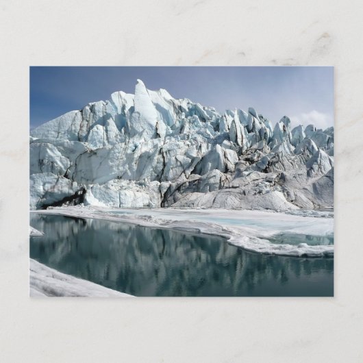 Carte Postale Bouche du glacier Matanuska Alaska (Devant)