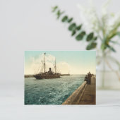 Carte Postale Bouche du port, Dunkerque, France (Debout devant)