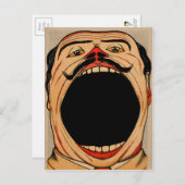 Carte Postale Bouche vintage (Devant / Derrière)