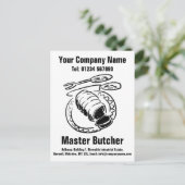 Carte Postale Boucher Conception à personnaliser. Boucher maître (Debout devant)