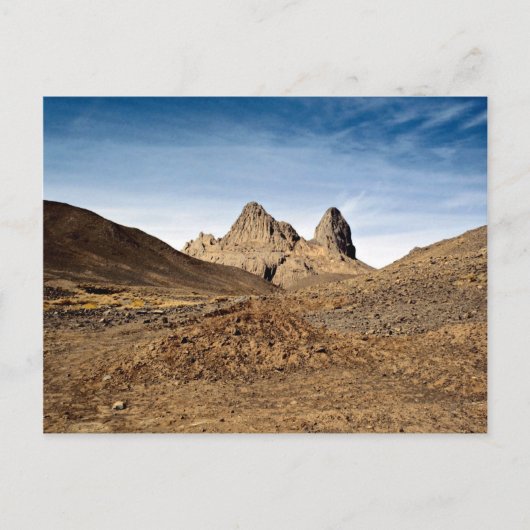 Carte Postale Bouchons volcaniques montrant fluage, Désert d'Alg (Devant)