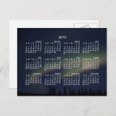 Carte Postale Boucle Northern Lights ; Calendrier 2013 (Devant / Derrière)