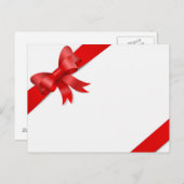 Carte Postale Boucle rouge (Devant / Derrière)