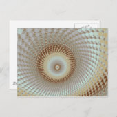 Carte postale Boucles de changement de perte (Devant / Derrière)