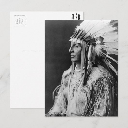 Carte Postale Bouclier blanc (Devant / Derrière)