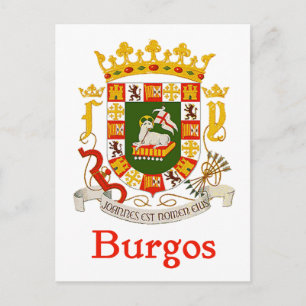 Carte Postale Bouclier Burgos Porto Rico