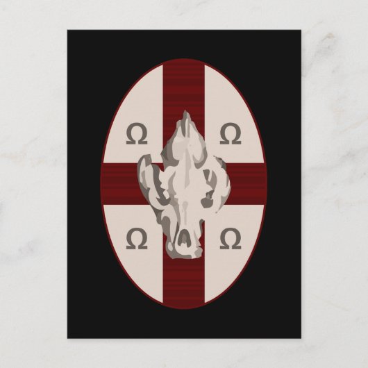 Carte Postale Bouclier Hyena (Devant)