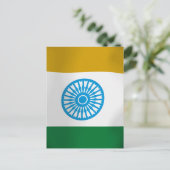 CARTE POSTALE BOUCLIER INDIEN (Debout devant)
