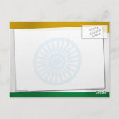 CARTE POSTALE BOUCLIER INDIEN (Dos)