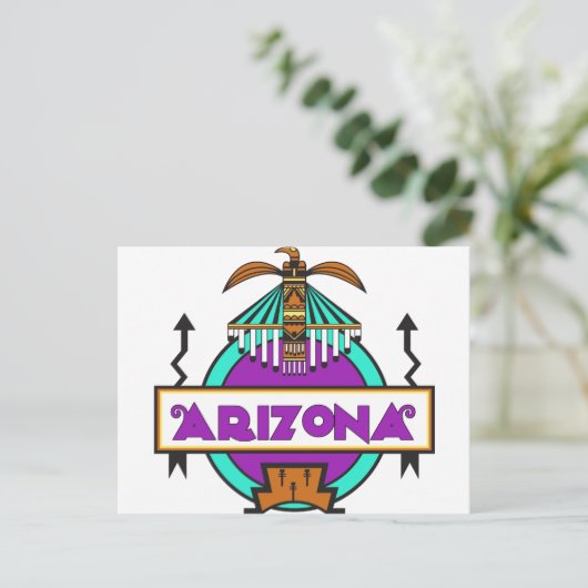 Carte Postale Bouclier Thunderbird (Debout devant)