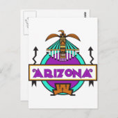 Carte Postale Bouclier Thunderbird (Devant / Derrière)