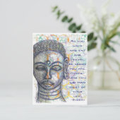 Carte postale Bouddah (Debout devant)