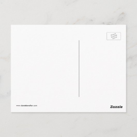 Carte postale Bouddah (Dos)