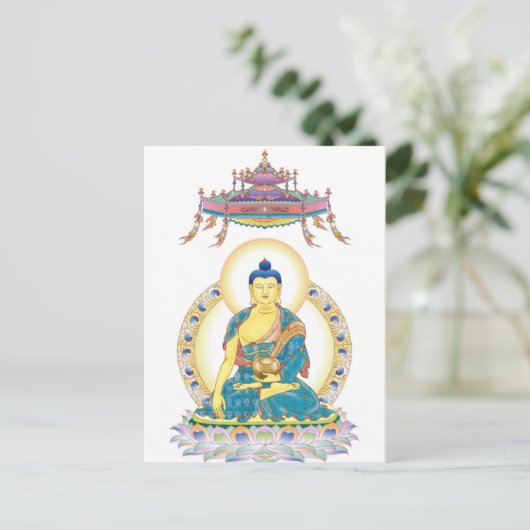 Carte Postale Bouddha (Debout devant)