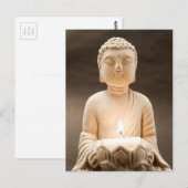 Carte Postale Bouddha (Devant / Derrière)